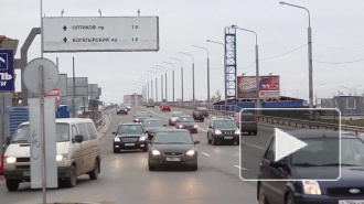 Дорожники перекроют две полосы КАД рядом с Софийской до конца апреля