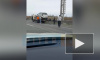 Видео: фургон устроил массовое ДТП на КАД