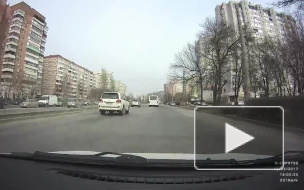  Гонки ростовских водителей маршруток попали на видео