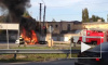 Появилось видео жесткого ДТП в Батайске, после которого машина взорвалась и сгорела