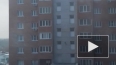 Пожар многоэтажного дома в Омске попало на видео
