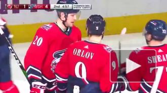 Гол Орлова помог "Вашингтону" обыграть "Нью-Джерси" в матче НХЛ