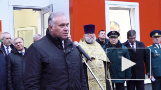 Видео: Дмитрий Никулин о новом пожарном депо в поселке Семиозерье