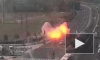 Опубликовано видео взрыва ракеты на шоссе в Израиле, выпущенной из сектора Газа