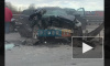 Видео: на Таллинском шоссе столкнулись две иномарки 