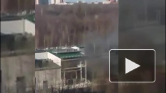 В районе "Пионерской" прогремел взрыв на ФСК ЕЭС: отвалилась часть стены