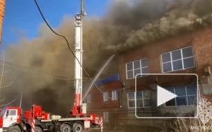 В Ставрополе загорелся мебельный цех