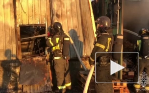 На западе Москвы локализовали пожар на складе