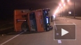 Ночью в Петербурге произошли две аварии с грузовиками
