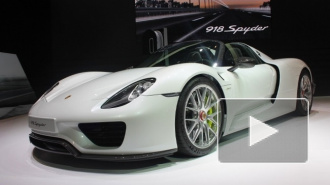 Porsche 918 Spyder за 47 млн рублей показали на ММАС-2014