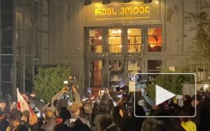 В Тбилиси прошла акция протеста из-за приезда Познера