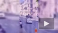 Момент ДТП с полицейской машиной на Вознесенском проспек...