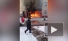 Сотрудники МЧС РФ спасли 8 человек во время пожара на юго-западе Москвы