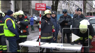 Пожар на «ЛОМО»: очевидцы смеялись и плакали