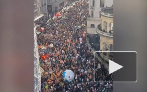 В Лондоне сотни тысяч человек вышли на забастовку ...