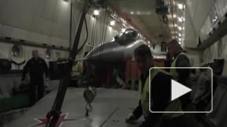 Истребитель МиГ-29 показали внутри военно-транспортного Ан-22