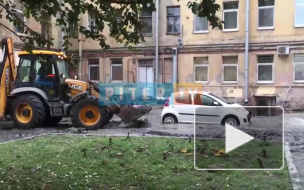 Расследование прорыва трубы на Измайловском проспекте будет идти больше месяца