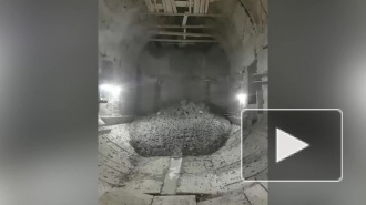 Момент сбойки на станции "Горный институт" попал на видео