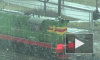 Появилось видео аномального апрельского снега в Петербурге