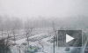 Первый день зимы порадовал петербуржцев снегопадом