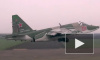 Су-25 сбил самолет противотанковой ракетой "Вихрь"