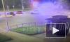 Видео: водитель авто влетел на скорости в велосипедиста в Приморском районе