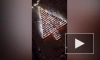 Видео: 360 машин выстроились в огромную елку в Мурино