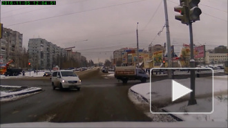ДТП на перекрёстке в Вологде.