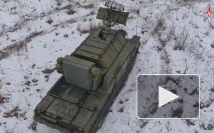 Минобороны показало кадры боевой работы ЗРК "Тор-М2У"