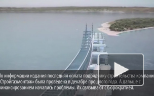 Строительство Керченского моста продолжается несмотря на проблемы с финансированием