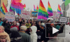 На Марш против ненависти в Петербурге пришли ЛГБТ-активисты