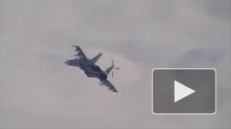 Российский Су-27 в третий раз поднялся на перехват самолетов-разведчиков США над Черным морем