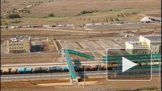 Дитрих открыл грузовое железнодорожное движение по Крымскому мосту