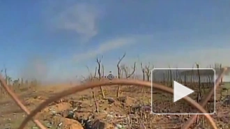 Появилось видео поражения опорных пунктов ВСУ дронами-камикадзе