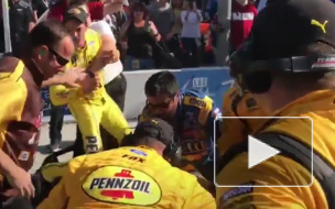 Видео из Невады: гонщики устроили массовую драку