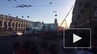 В Петербурге загорелся "Пассаж" на Невском проспекте