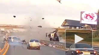 Страшное ДТП произошло в Подмосковье: водитель внедорожника подлетел на 20 метров