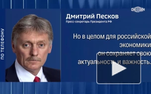 Песков: цены на нефть не влияют на отношение РФ к ее национальным интересам