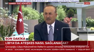 Глава МИД Турции выдвинул ультиматум армии Хафтара