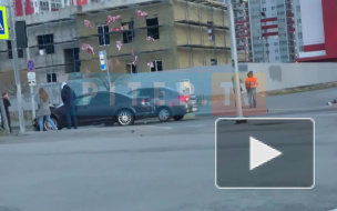 На перекрестке Маршала Казакова и проспекта Героев произошло ДТП