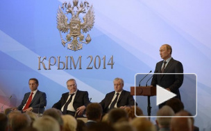 Выступление Путина в Крыму 14 августа: на обсуждение вынесли развитие Крыма, санкции, войну и Жириновского 