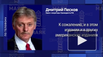 Песков опроверг информацию о контактах Путина и Маска