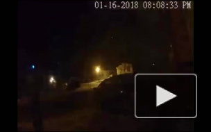 Видео падения и взрыва метеорита у Детройта