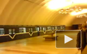 Петербуржец упал под поезд и побежал в тоннель метро