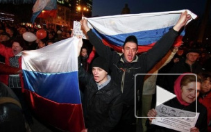 События в Луганске 11 апреля: протестующие требуют проведения референдума