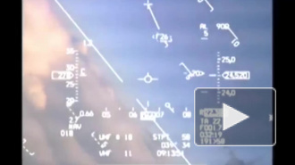 В интернете опубликовали видео, как российский истребитель МиГ-31 напугал пилота норвежского самолета F-16