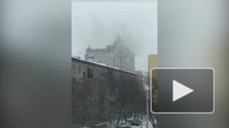 При пожаре в офисном здании в Екатеринбурге пострадали два человека
