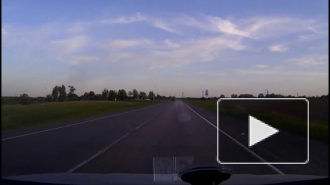 Эффектно вошёл в поворот.