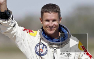 Видео: сверхзвуковой прыжок с высоты 39 км