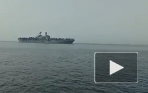 На видео сняли перехват иранцами американского военного корабля